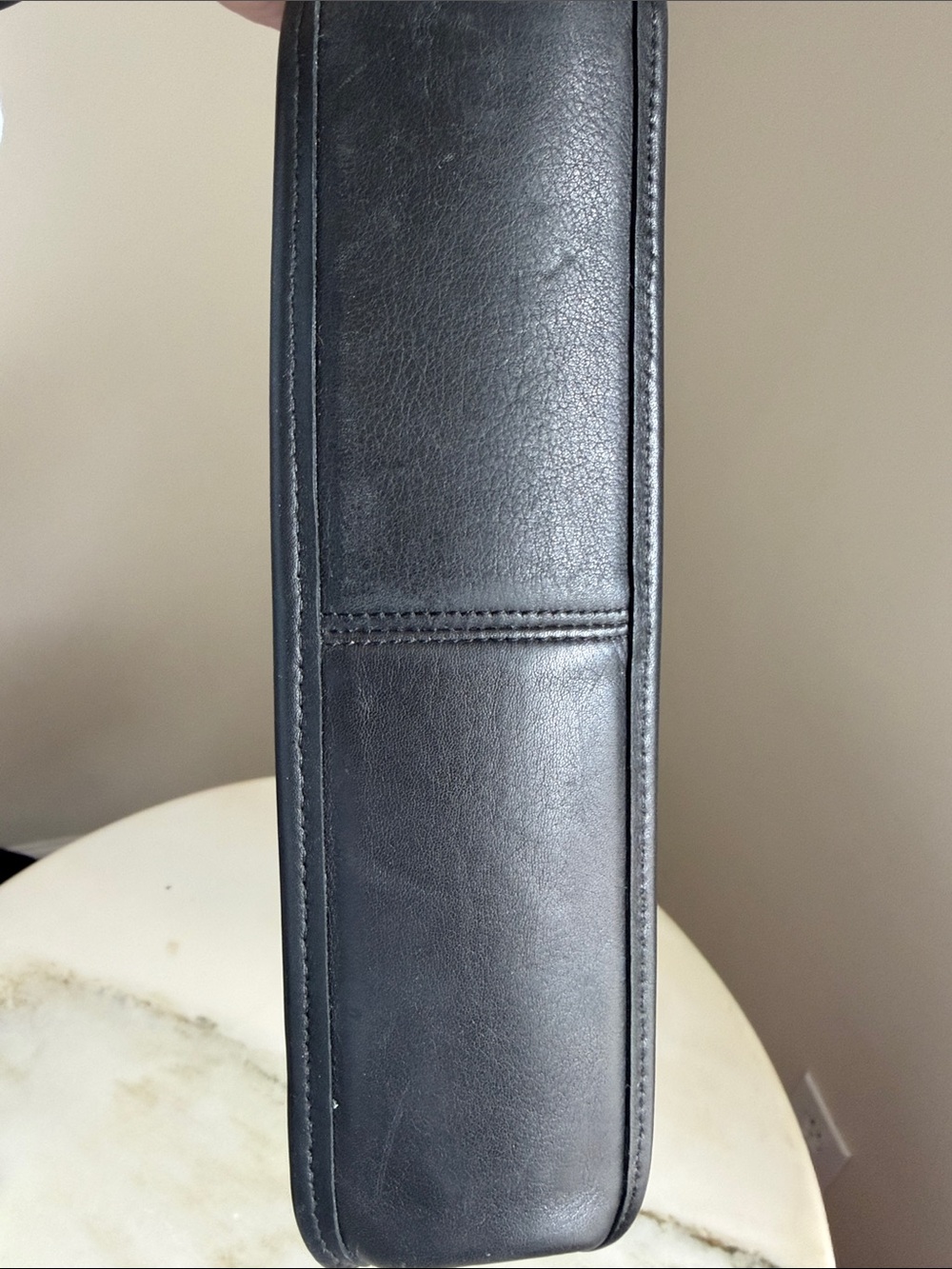 Coach Black Leather Andrea Slim Shoulder Bag. VINTAGE 2001 style #9073 - Picture 7 of 15